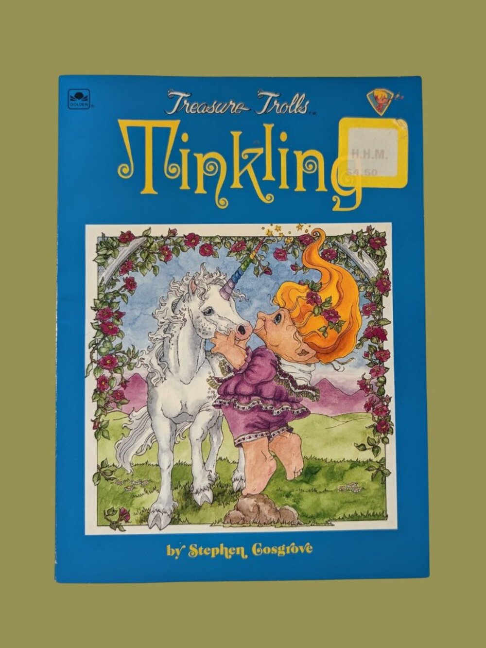 5/$20 Tinkling: A Treasure Troll Tale Stephen Cosgrove Vintage 1992 Softcover